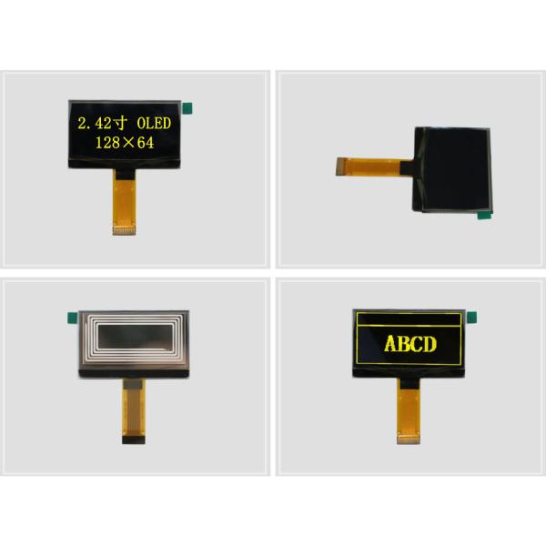 2.42 Inch OLED Display Module Monochrome OLED DOT Matrix Display With All Viewing Angle