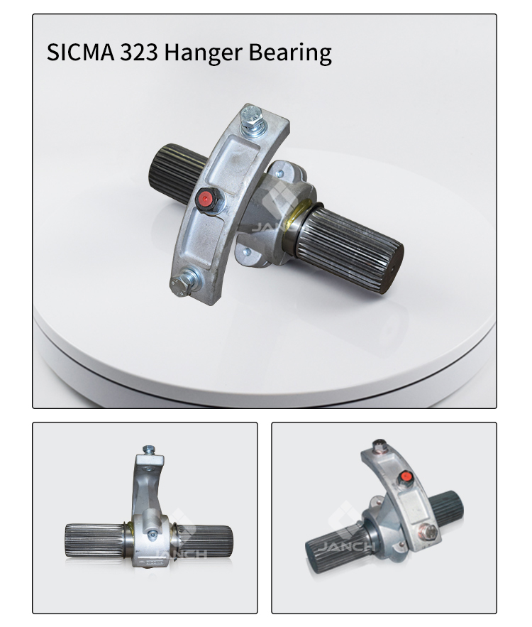 Intermediate Hanger Bearing for Hoisting Shaft Screw Conveyor Aluminum Alloy Material