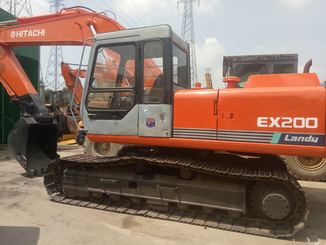 Used hitachi EX200 Japanese Excavator, Secondhand Cheap Excavator EX200-1 For