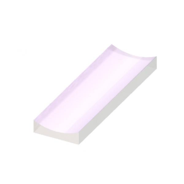 Quality CaF2 Cylindrical Concave Lens Curved Surface Cylinder Laser Lenses for sale