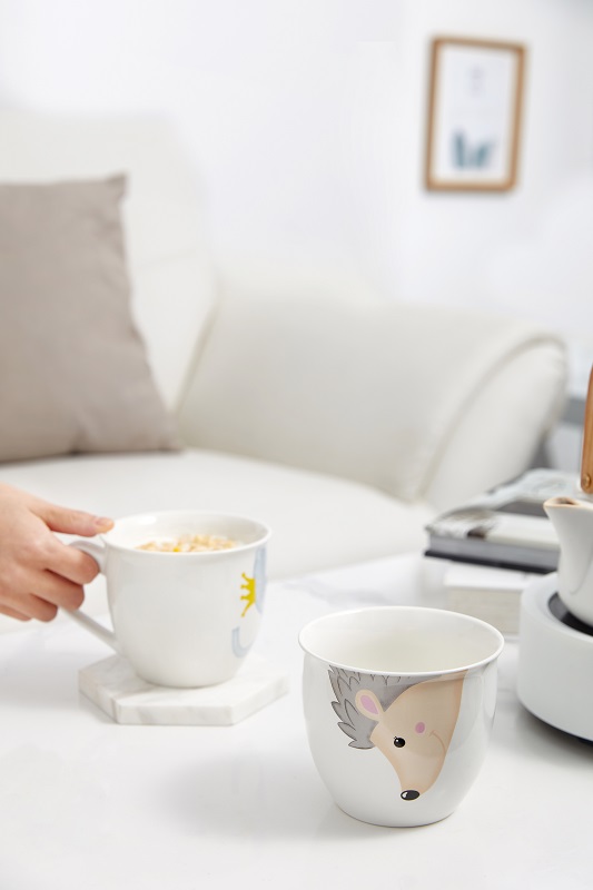 Manufacturers Nordic Decal porcelain ceramic mugs wholesale Marble coffee mug gift set ceramic porcelain coffee cup tea cup set