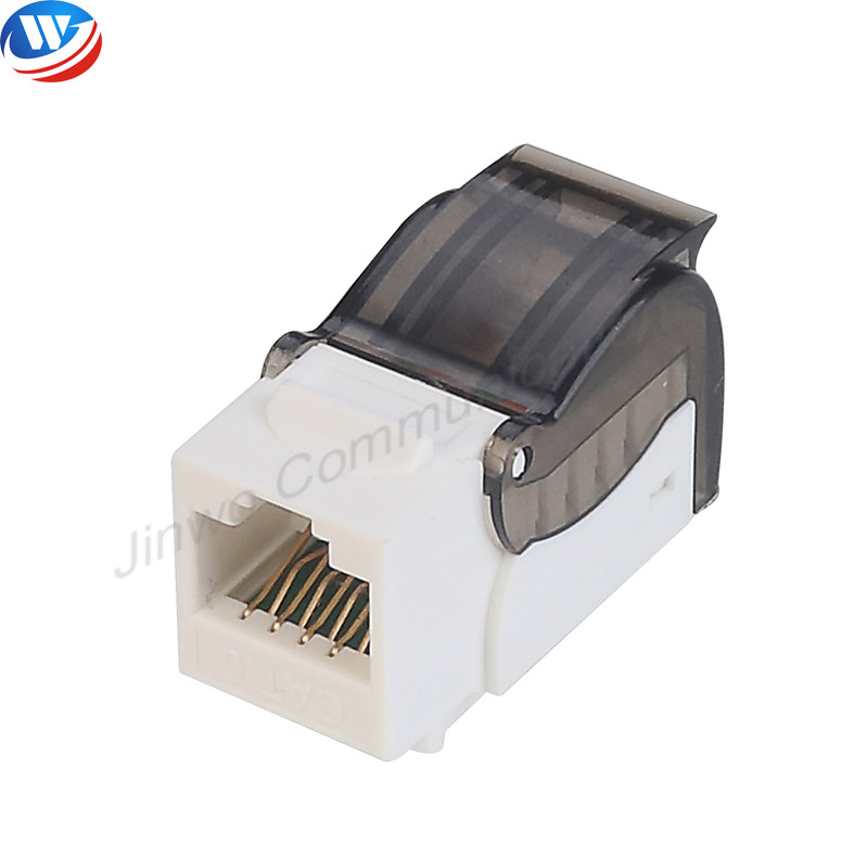 Quality Toolless RJ45 Keystone Jack 90 Degree for sale