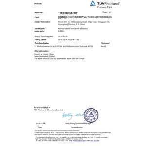 Green Olive Environmental Technology Co., Ltd. Certifications