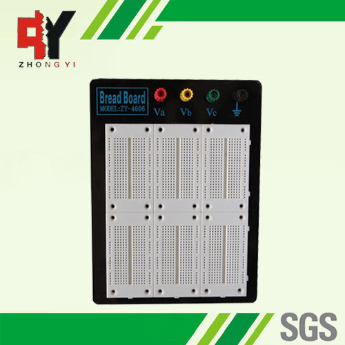 Reusable Circuit Electronics Breadboard Combination With Six Pattern