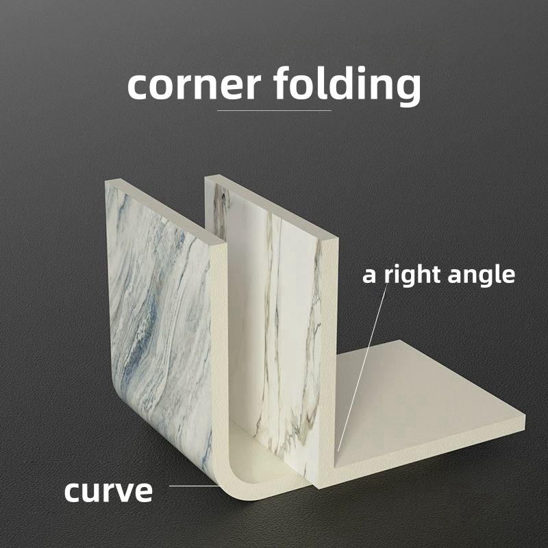 Waterproof PVC Designs Wallpaper Marble Bamboo Charcoal Board Veneer Fiber Wall Panel