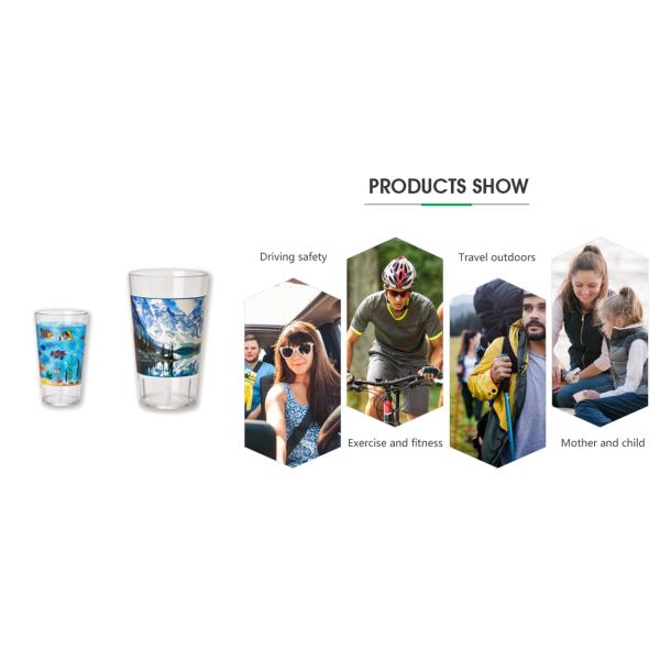 Multi Capacity Copolyester Water Bottle Plastic Material High Durability