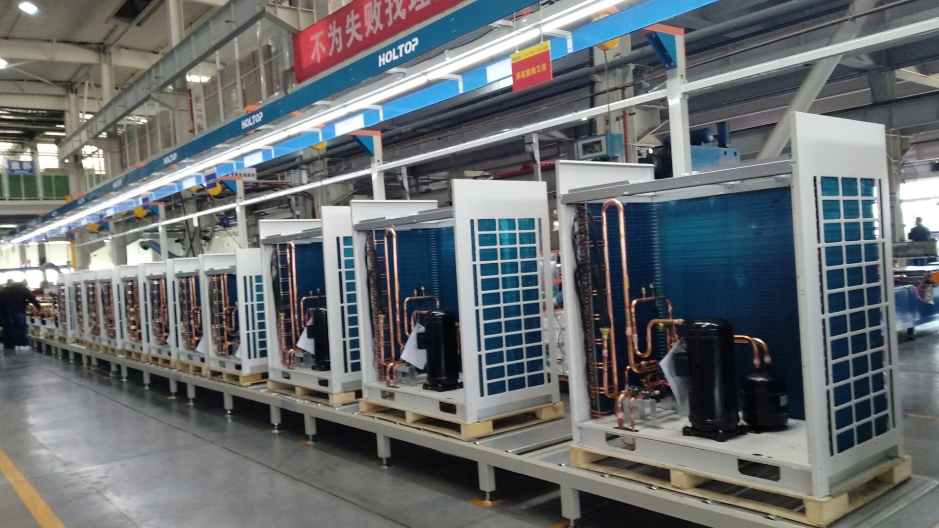Indoor MODBUS Hanging DX Coil Air Handling Unit Systems AHU For HVAC