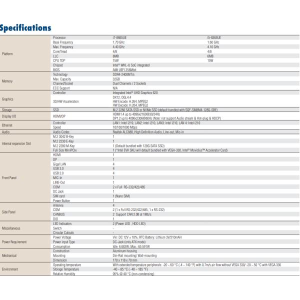 -Advantech- Embedded PCs EPC-C Series EPC-C301EVK-S6A1