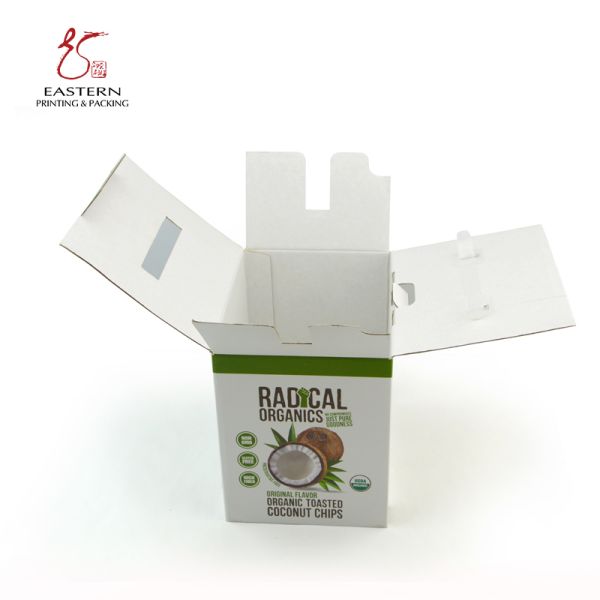 Custom Beverage Packaging Boxes | 8 pc Drink Packaging box With Handle | white Corrugated Cardboard Box
