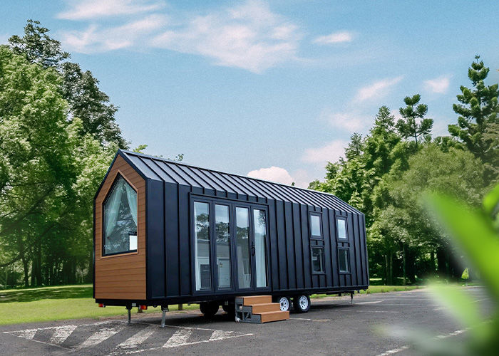 Los Angeles Emergency Trailer House On Wheels Luxury Movable House