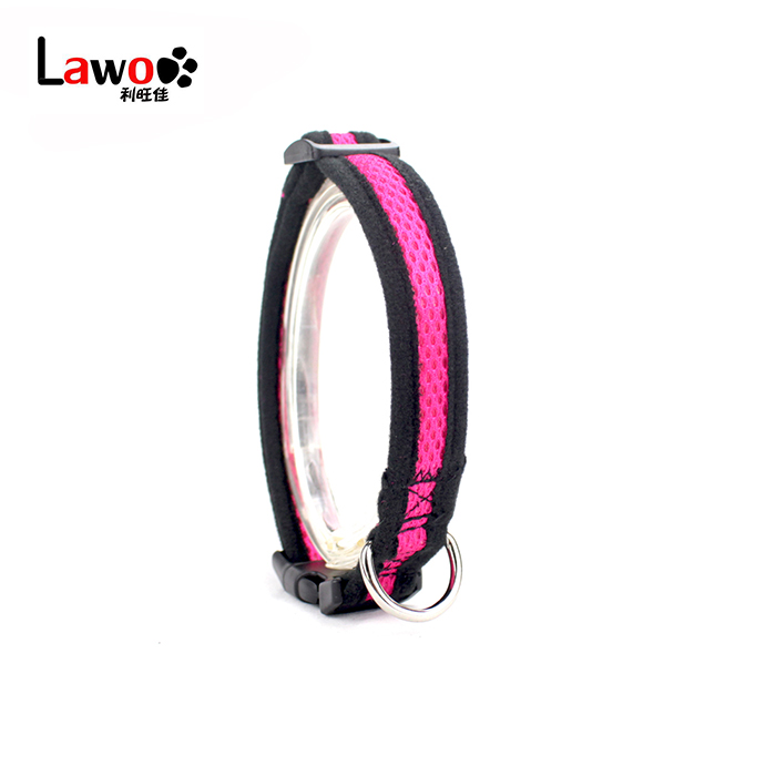C602 Wholesale Airmesh Adjustable Pet Product Custom Dog Collar Soft