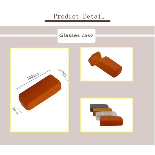 Plastic Fancy Custom Glasses Cases , 100mm Hardshell Glasses Case