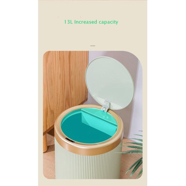 Smart Touchless Motion Sensor Trash Can Smart Trash Can Household Bedroom Trash Can with Lid