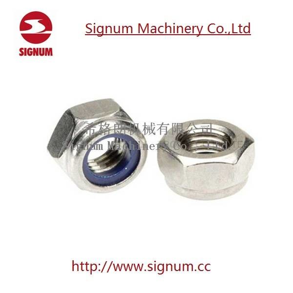 Steel 45# Material Nylon Lock Nut