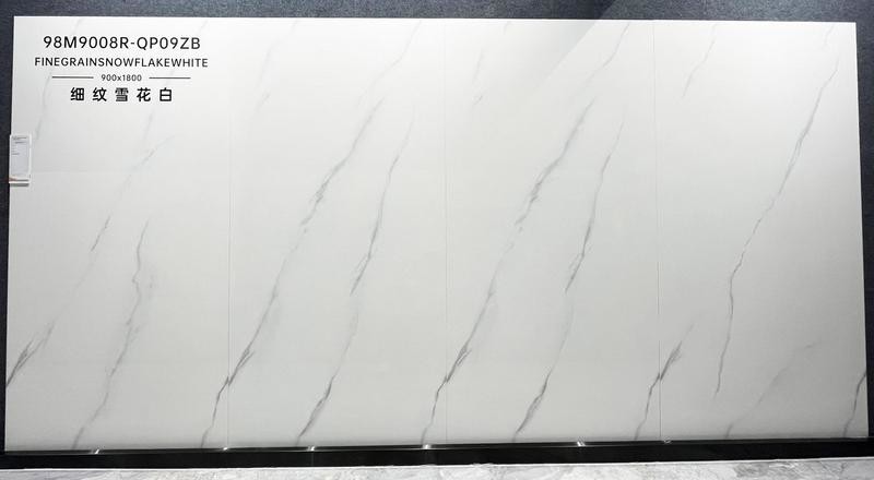 W.A 0.5% Outside Floor Backgroud Tiles For Office 900x1800x9mm And Modern SGS Polished Porcelain Tile For Decoration And Restaurant