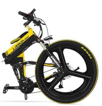 Lankeleisi Mtb 27 Speed Electric Mountain Bicycles 400W 10AH Panasonic Battery
