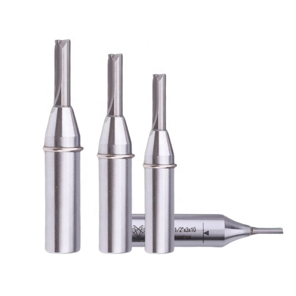 Lamboss Carbide Double Edge Router Straight Bits Woodworking Router Bit for Groove Finishing of MDF Wood