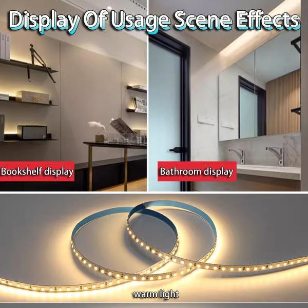 Flexible And Customizable LED Light Strip For Low Voltage Living Room Lighting