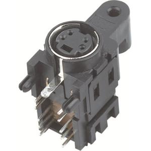 Quality Mini Din Connector 8pin female Socket S terminal for sale