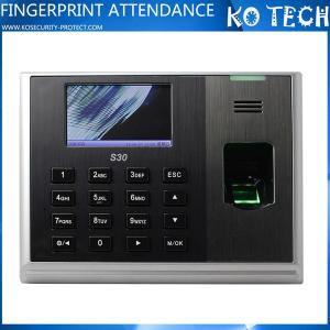 China S30 TCP/IP Biometric Fingerprint Time Attendance on sale