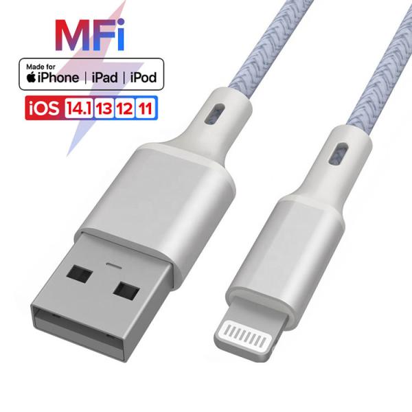 Original FCC Sync USB Data Cable For Apple Ipad Iphone MacBook