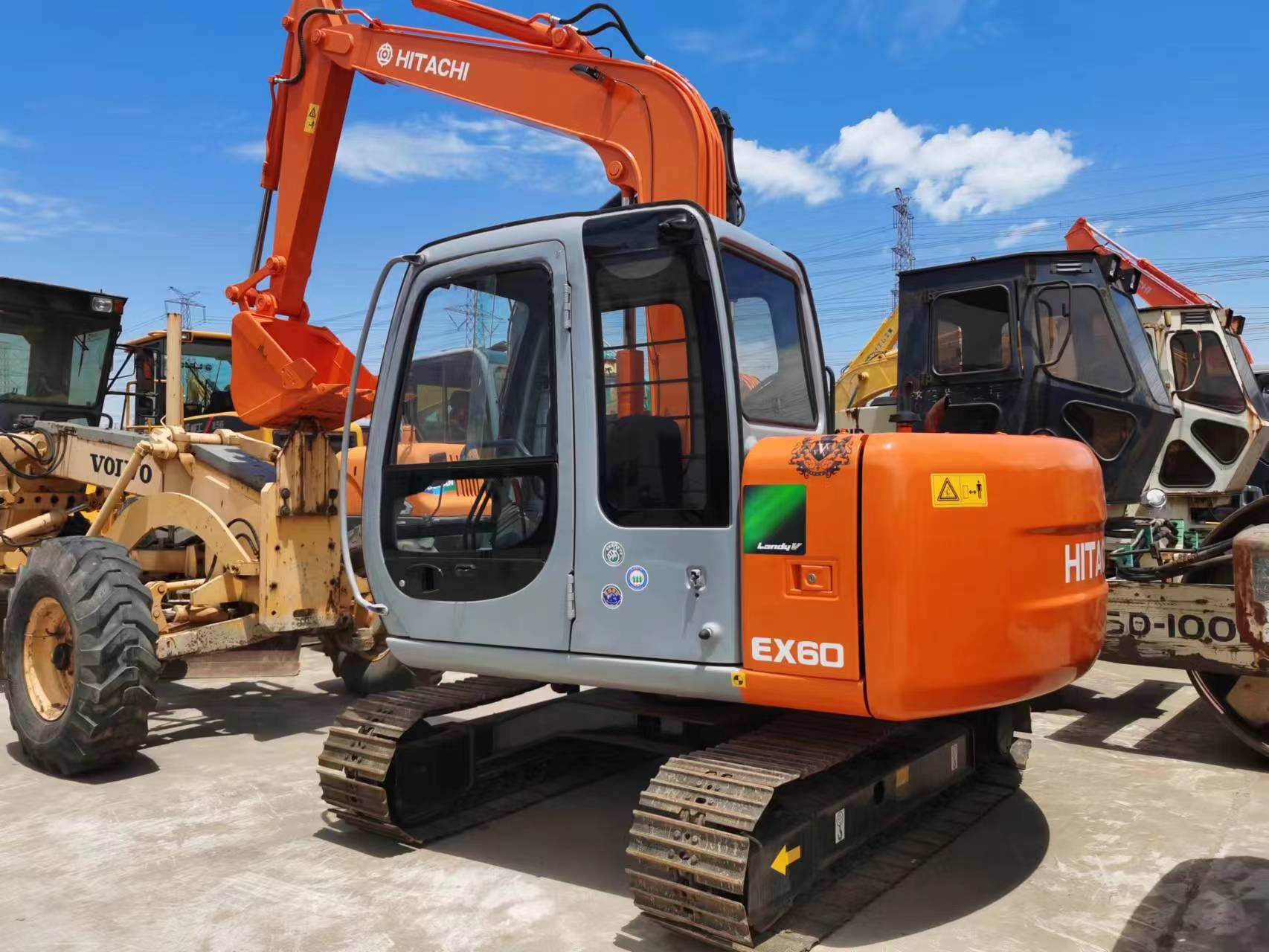 Used Hitachi ZX60 Crawler Excavator ZX60-5 Zaxis60 with Hengli Hydraulic Cylinder