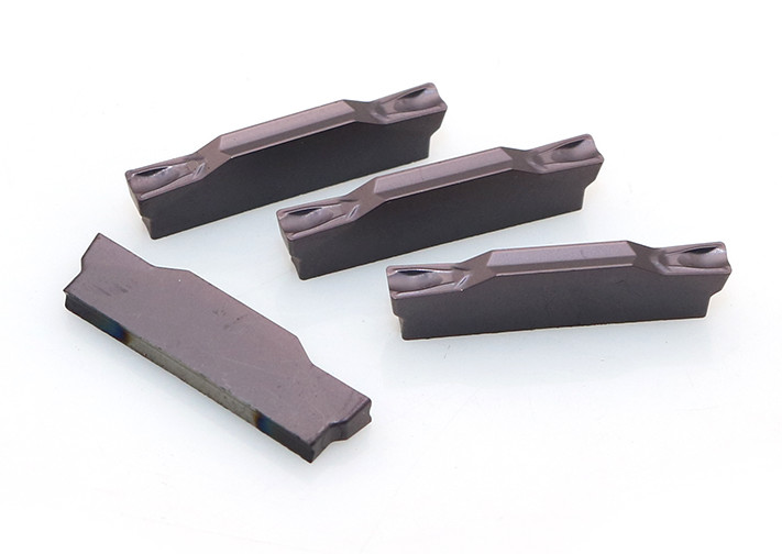 ZTED02503 Chip breaker Groove Inserts / CNC Turning Inserts Tungsten carbide parting and grooving inserts