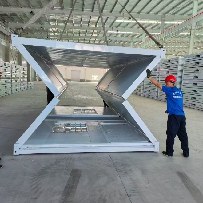 Customised Prefabricated Mobile Office Steel Container Room for Outdoor Flat Pack Container Sandwich Panel for House