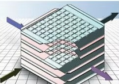 Plate Fin Type Total Heat Exchanger Air Exchanger HRV Energy Recovery Crossflow Type