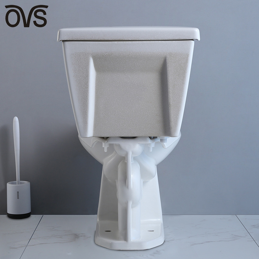 12 Rough In 2 Piece Elongated Toilet Wall Mounted 1.28 Gpf Commode