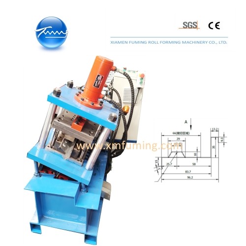 China Container Hous Roof Roll Forming Machine Customized Hydraulic Cutting on sale