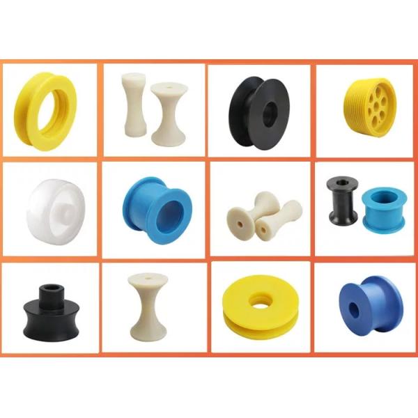 IGES Nylon Machined CNC Machining Plastic Parts PVC ABS 0.01mm