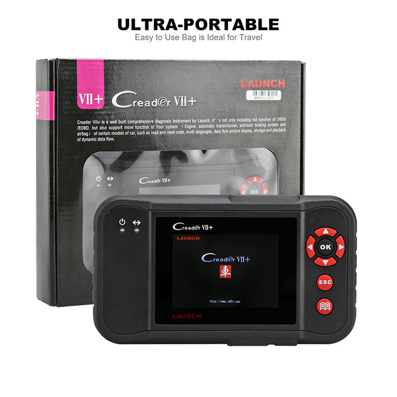 Creader VII+ Creader VII Plus Original Auto Code Reader Launch X431 Creader VII+ Creader VII Plus Update Via Offical Web