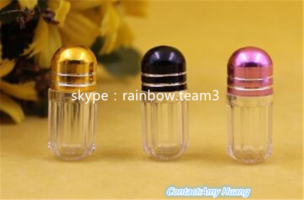 Octagonal Shape 10ml Plastic Pill Bottles Empty Capsule Bottle For Single Capsule