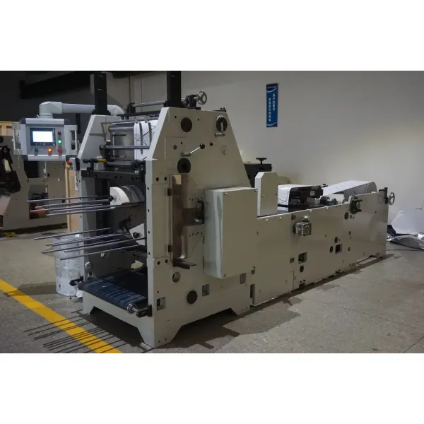 Automatic Die Cutting Machine with 650mm Max Web Width, 450 Stroke/Min Max Speed, and ±0.25mm Print to Punch Tolerance for Ice Cream Paper Cups