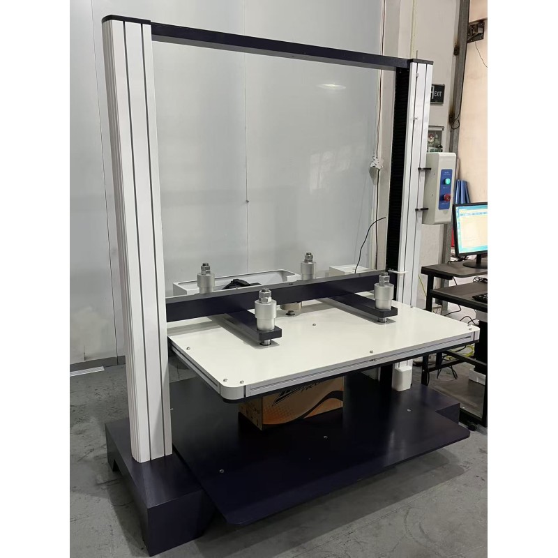 HK-211 Corrugated Box Compression Tester 2000kg BCT Stacking Load Test Machine with Windows Software