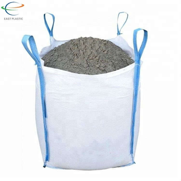 Full Open Top Virgin PP Bulk Bag For Packing Sand / Cement / Potato 4 Loops Available