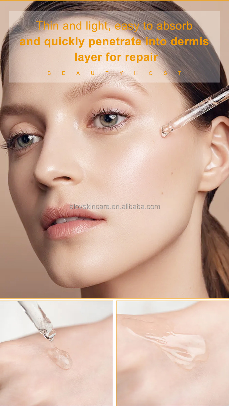 Private Label Anti Aging Anti Wrinkle Vitamin C Facial Serum Skin Care Whitening Brightening VC Face Serum