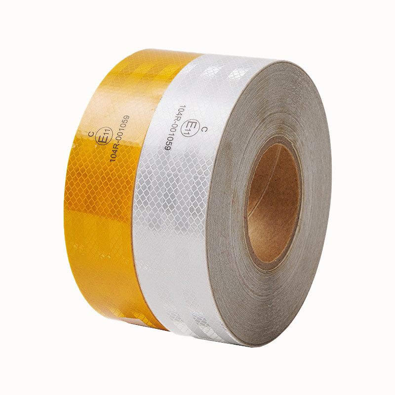 Micro Prismatic Reflective Sheets Sticker ECE 104R Reflective Tape For Road Safety