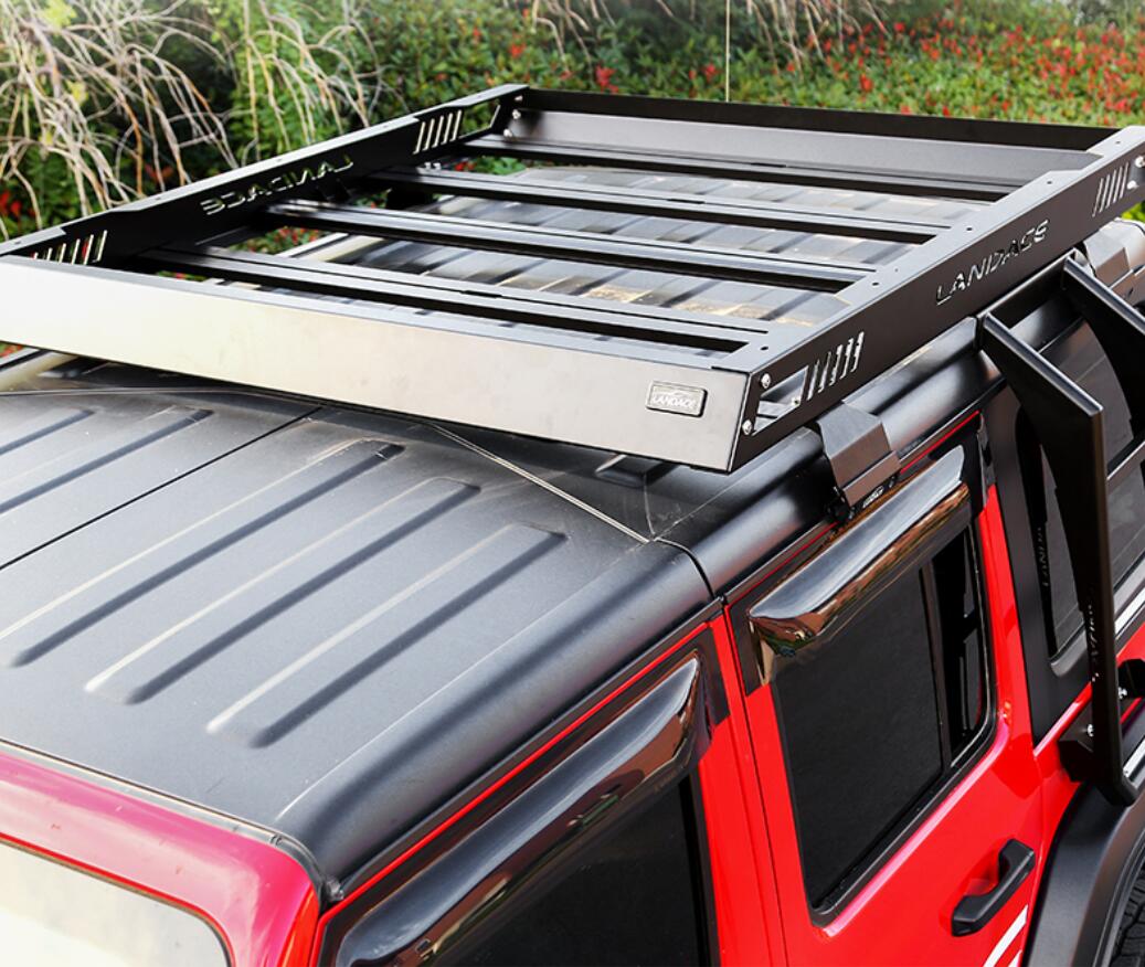 Jeep Wrangler Rubicon 18-23 Off-road Car Roof Boxes with Direct Cargo Carrier Bracket