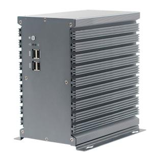 Quality 2 NIC 2 COM Industrial Mini PC Embedded 8th Gen I7-8550U Quad Core CPU for sale