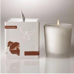 Quality CMYK Luxury Candle Packaging Box Biodegradable Gift Paper Square Boxes for sale