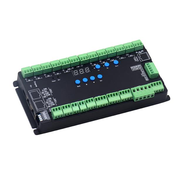 Metro Station Retractable Flap Gate Control Board with 16 Pairs Infrared Sensors Interface