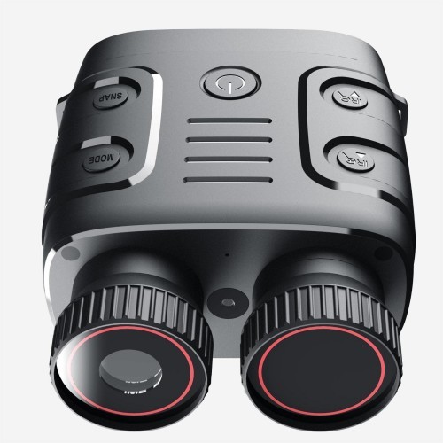 2.4" Large Viewing Screen Night Vision Goggle 5X Optical Zoom Cloudy Nights Binoculars
