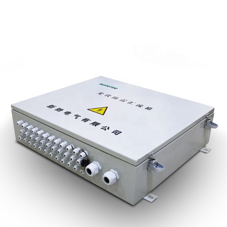 Quality SHLX-PV PV Solar Iron 6 String DC Combiner Box for sale