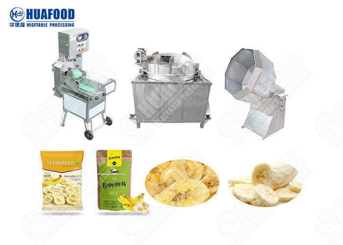 Quality Banana Processing Machine 304 SUS Material Banana Chips Making Machine for sale
