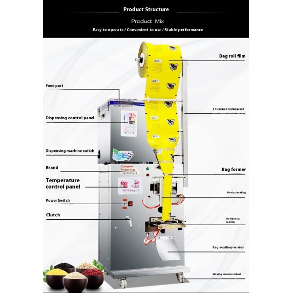 Best Price Dry Powder Filling Sealing Packing Machine 3 Side Seal Type Bag Package Machine