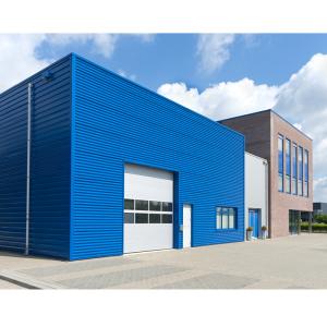 Quality Custom Steel Structure Warehouse with Sliding Doors Q235/Q345 for sale