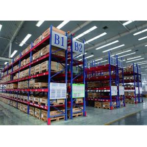 China Q235B 2000KGS Adjustable Warehouse Rack System RAL on sale
