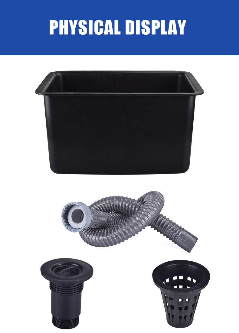 Factory Direct Sales Laboratory Acid Resistant Polypropylene Accessories, Good Quality Laboratory PP Sink/